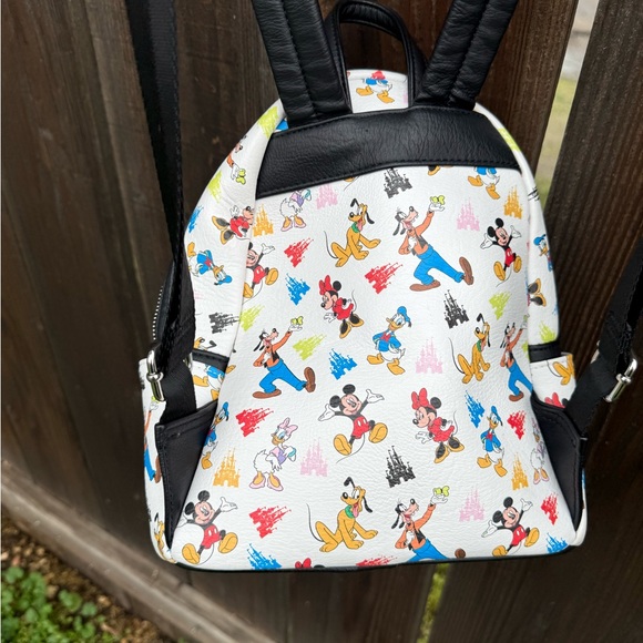 Disney Parks Loungefly Mickey Mouse And Friends Castle Mini Backpack main image 7